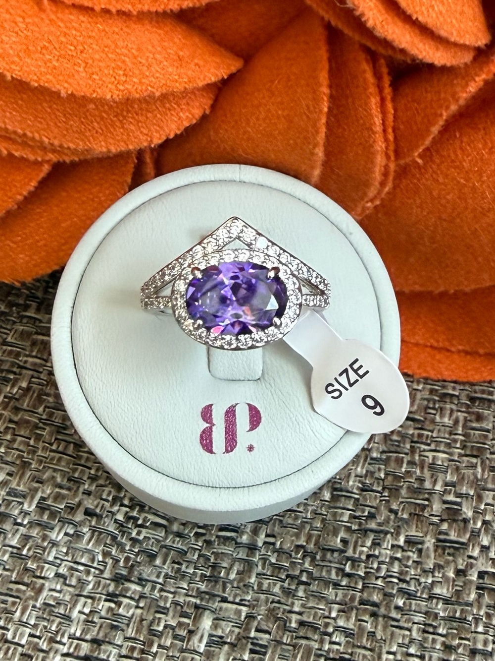 ❣️🆕Bomb Party Always Thinking Purple Topaz Ring RBP 6151 Size 9❣️